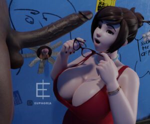 mei-xxx-art-–-white-skin,-looking-up,-penis-size-difference,-big-penis,-looking-at-another,-dressed