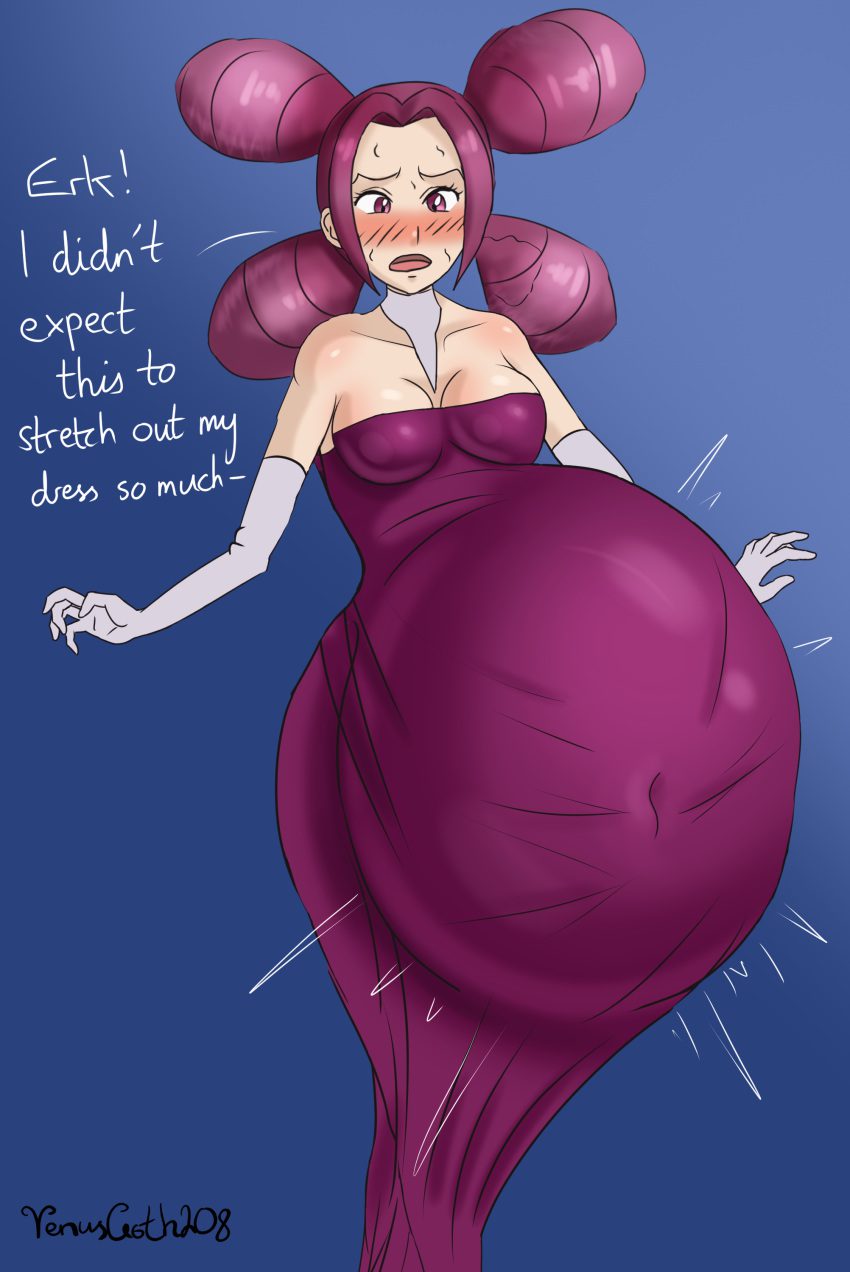 fantina-porn-hentai-–-blush,-vore,-soft-vore,-gym-leader,-dress,-looking-at-belly,-big-belly-bulge