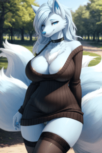 pokemon-rule-–-nipples-visible-through-clothing,-big-breasts,-outdoors,-snout