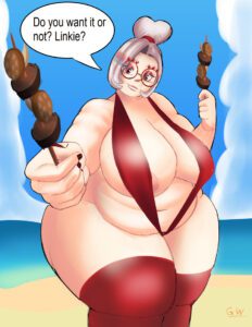 the-legend-of-zelda-hot-hentai-–-gluttony-witch,-nipple-slip,-obese,-bbw,-huge-breasts,-ls
