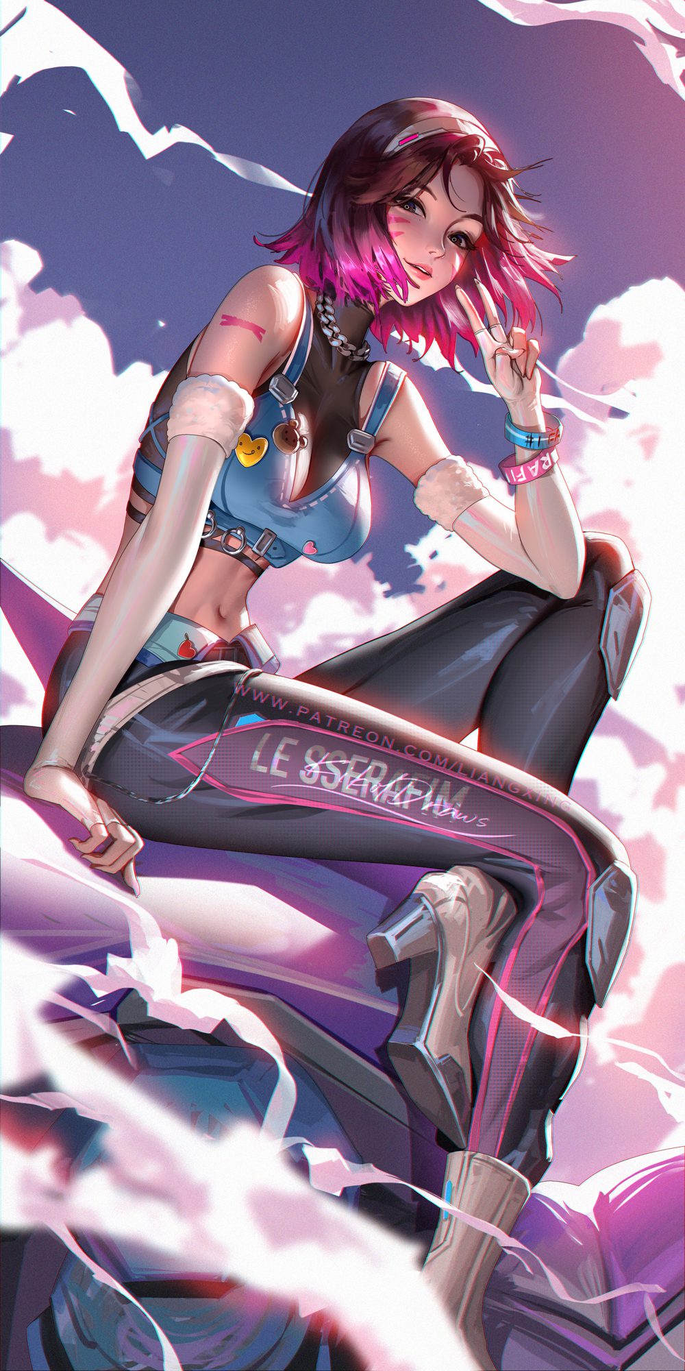 overwatch-xxx-art-–-multicolored-hair,-gorgeous