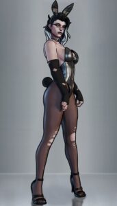 fade-sex-art-–-bunnysuit,-solo,-goth-girl,-goth