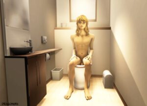 the-legend-of-zelda-hentai-porn-–-blonde-hair,-link,-toilet,-,-solo