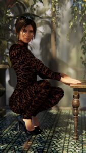 tomb-raider-hentai-porn-–-brown-hair,-ass,-piercing,-lara-croft-(survivor),-hourglass-figure