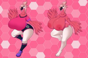 pokemon-game-porn-–-generation-kemon,-purple-shoes,-pink-hair,-black-beak,-huge-breasts,-pink-shirt
