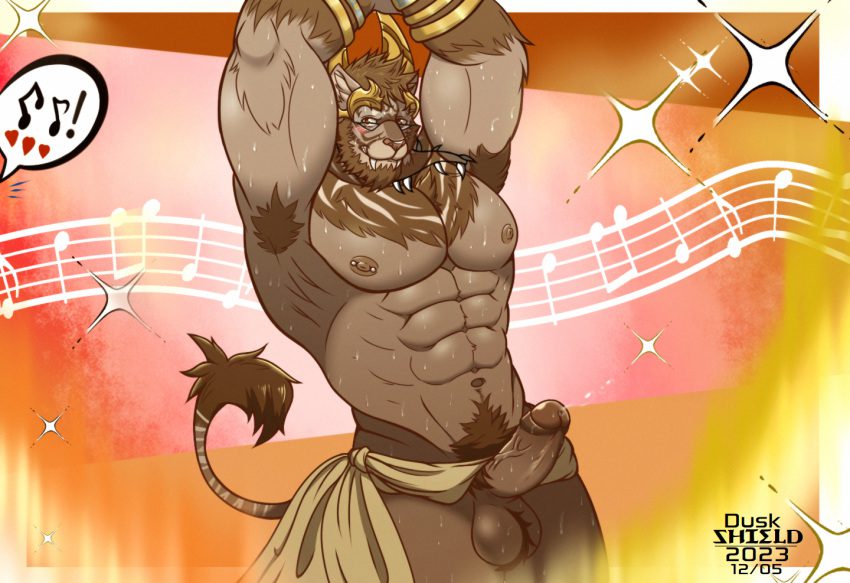 final-fantasy-hentai-xxx-–-bodily-fluids,-pose,-muscular,-felid