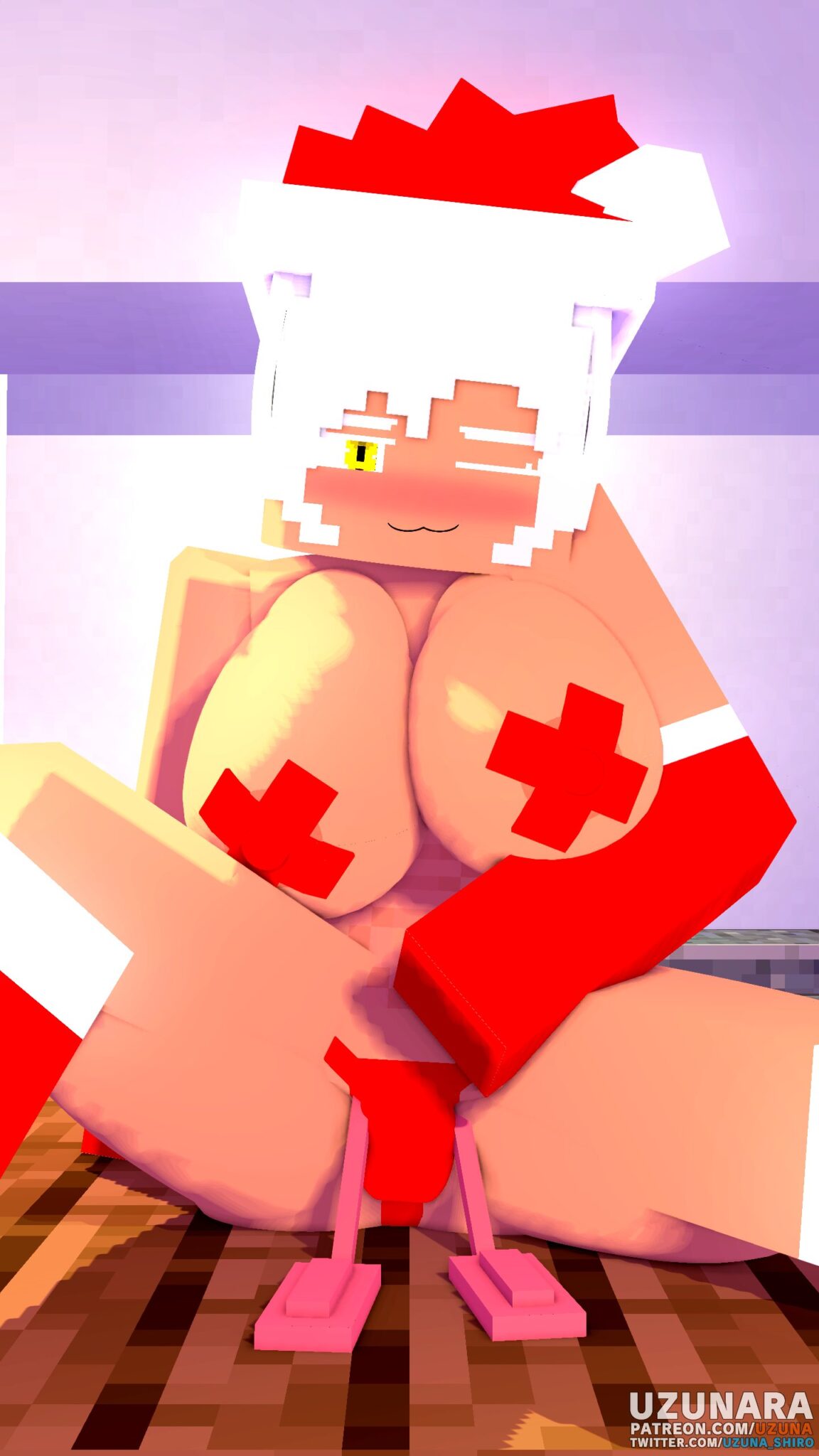 minecraft-rule-–-human-female,-ls,-sitting,-looking-at-viewer,-santa-hat