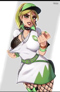 helsie-hentai-art-–-magaskaortnite:-battle-royale,-red-lipstick,-green-hair,-green-hat