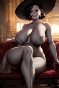 resident-evil-hot-hentai-–-pale-skin,-huge-breasts,-alcina-dimitrescu,-the-hotshot,-thick-thighs,-capcom,-blush