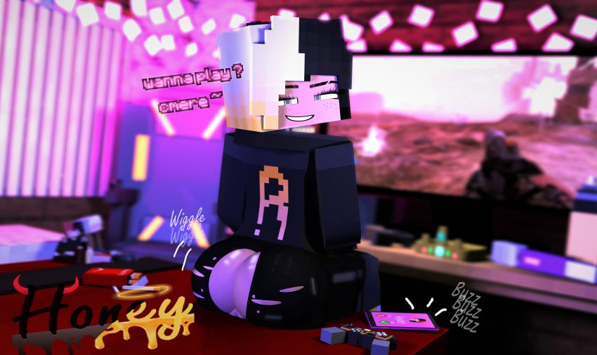 minecraft-porn-hentai-–-sitting-on-bed,-ass