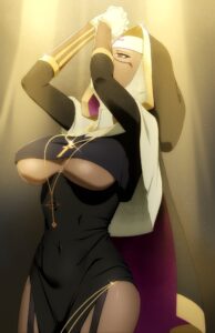 illari-game-porn-–-alternate-costume,-source-request,-nun-outfit,-boob-window