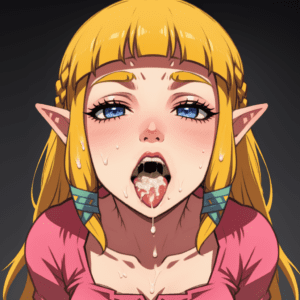 the-legend-of-zelda-hentai-–-blush,-cumshot-in-mouth,-blonde-hair,-after-fellatio,-open-mouth