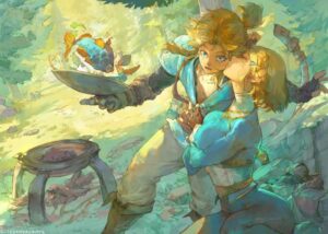 the-legend-of-zelda-game-hentai-–-ls,-curvaceous,-surprised-expression,-cutesexyrobutts,-breath-of-the-wild,-link