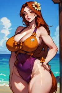 leona-game-porn-–-thick-thighs,-voluptuous,-cleavage,-hourglass-figure,-ai-generated