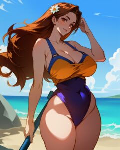 leona-xxx-art-–-female,-big-breasts,-ls,-thick-thighs,-pool-party-leona,-cleavage