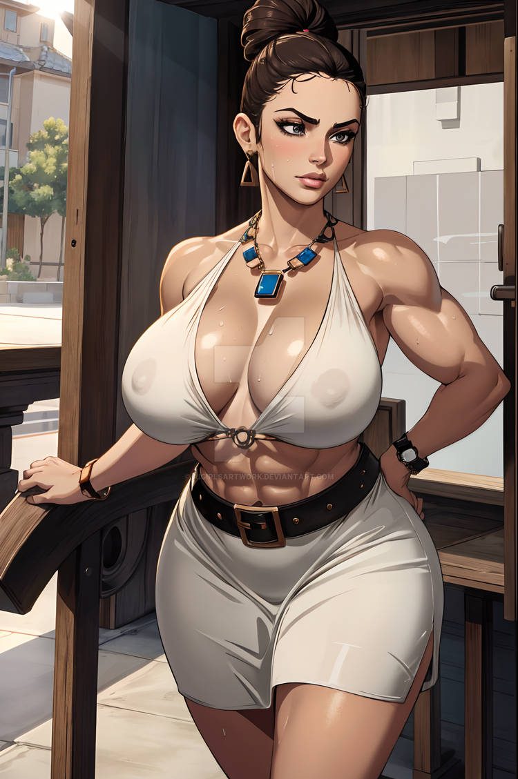 resident-evil-hentai-art-–-female,-cleavage,-voluptuous-female,-jewelry,-standing