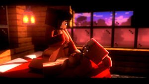 minecraft-free-sex-art-–-sunset,-yuri,-scissors,-rivera-(centrifigual),-alley-(r:ink-eyes