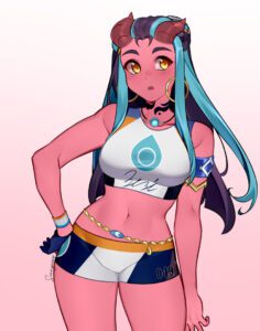 nessa-sex-art,-nessa-sex-art(cosplay),-rurina-sex-art,-rurina-sex-art(cosplay)-–-adorable,-blue-armband,-black-tattoo,-hair-highlights