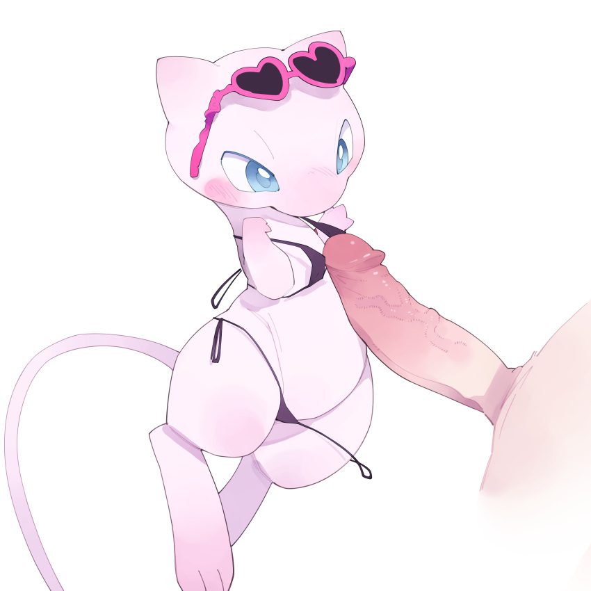 mew-hentai-art-–-human,-standing,-humanoid-genitalia,-hi-res,-swimwear,-eyewear-on-head,-floating