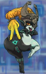 the-legend-of-zelda-porn-hentai-–-looking-back,-spreading-ass,-midna,-pussy,-imp,-anus