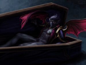 league-of-legends-xxx-art-–-erection,-male-pubic-hair,-ivuet,-male,-tales-from-the-rift-series,-looking-at-viewer,-nude