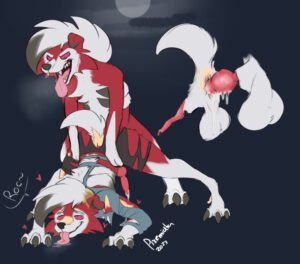 pokemon-free-sex-art-–-mammal,-lycanroc,-cum,-saliva,-genital-fluids,-sex