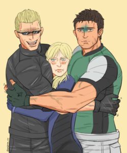 resident-evil-hentai-–-between-pectorals,-male,-pecs,-sandwiched,-jill-valentine-(blonde)