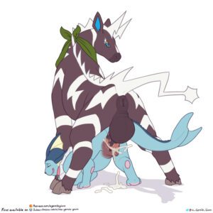 pokemon-porn-hentai-–-digital-media-(artwork),-from-behind-position,-pussy,-penetration,-blue-body,-feral-on-feral