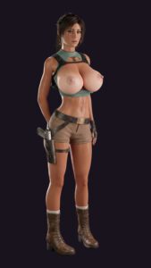 tomb-raider-hentai-xxx-–-abs,-areolae,-large-breasts,-nipples,-backpack,-belly,-lara-croft