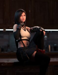 final-fantasy-xxx-art-–-blushymostly,-skirt,-tifa-lockhart,-bra,-long-hair,-sexy-body