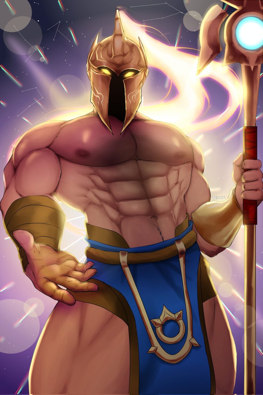 atreus-hentai-–-solo-male,-nipples,-yaoi,-muscular-male,-riot-games