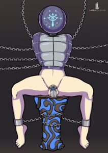 the-legend-of-zelda-sex-art-–-chastity-cage,-chained,-straitjacket,-collar
