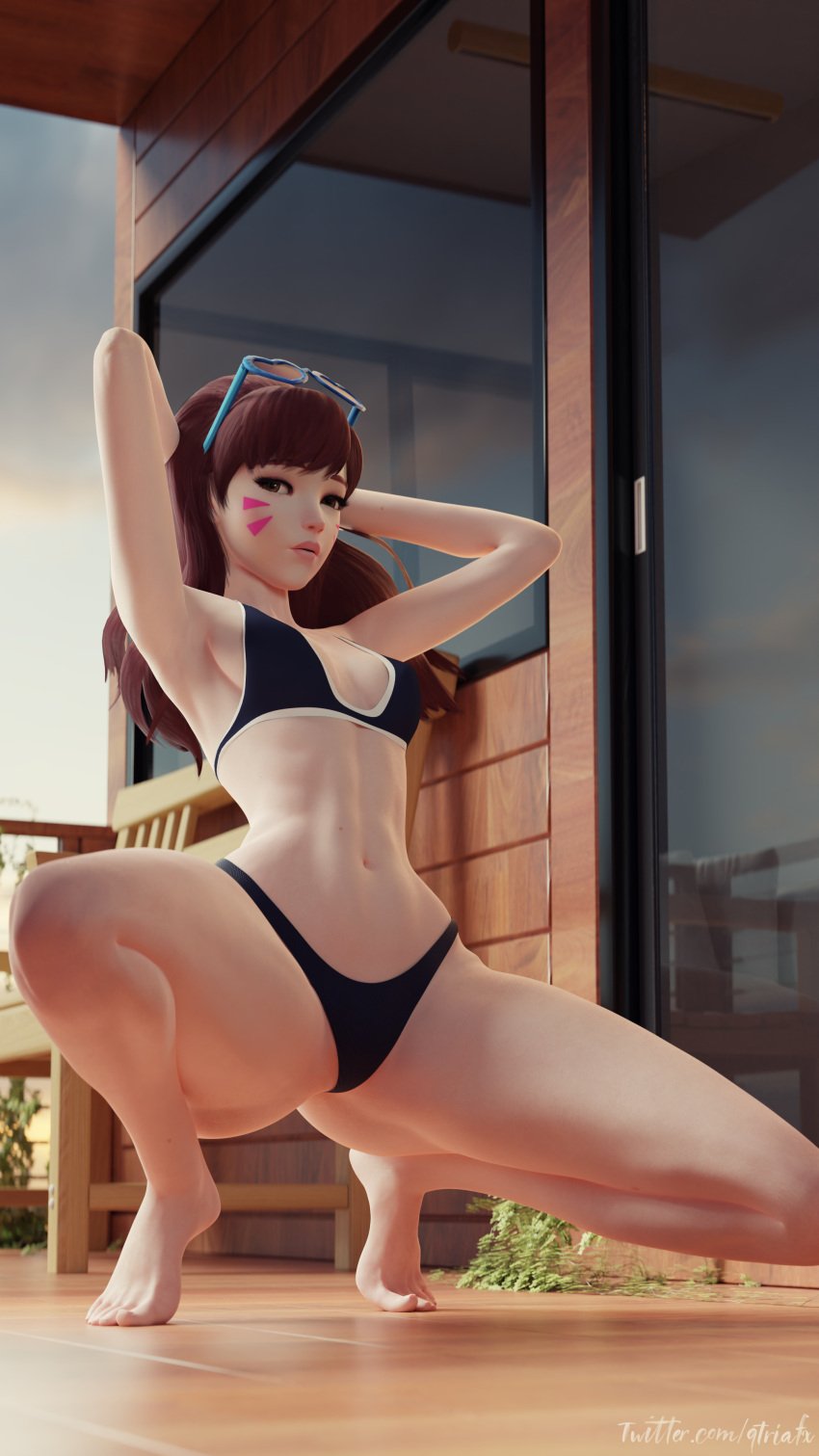 overwatch-hot-hentai-–-sunglasses-on-head,-black-bikini,-glasses-on-head,-beauty-mark,-brown-eyes,-sideboob,-toned-female