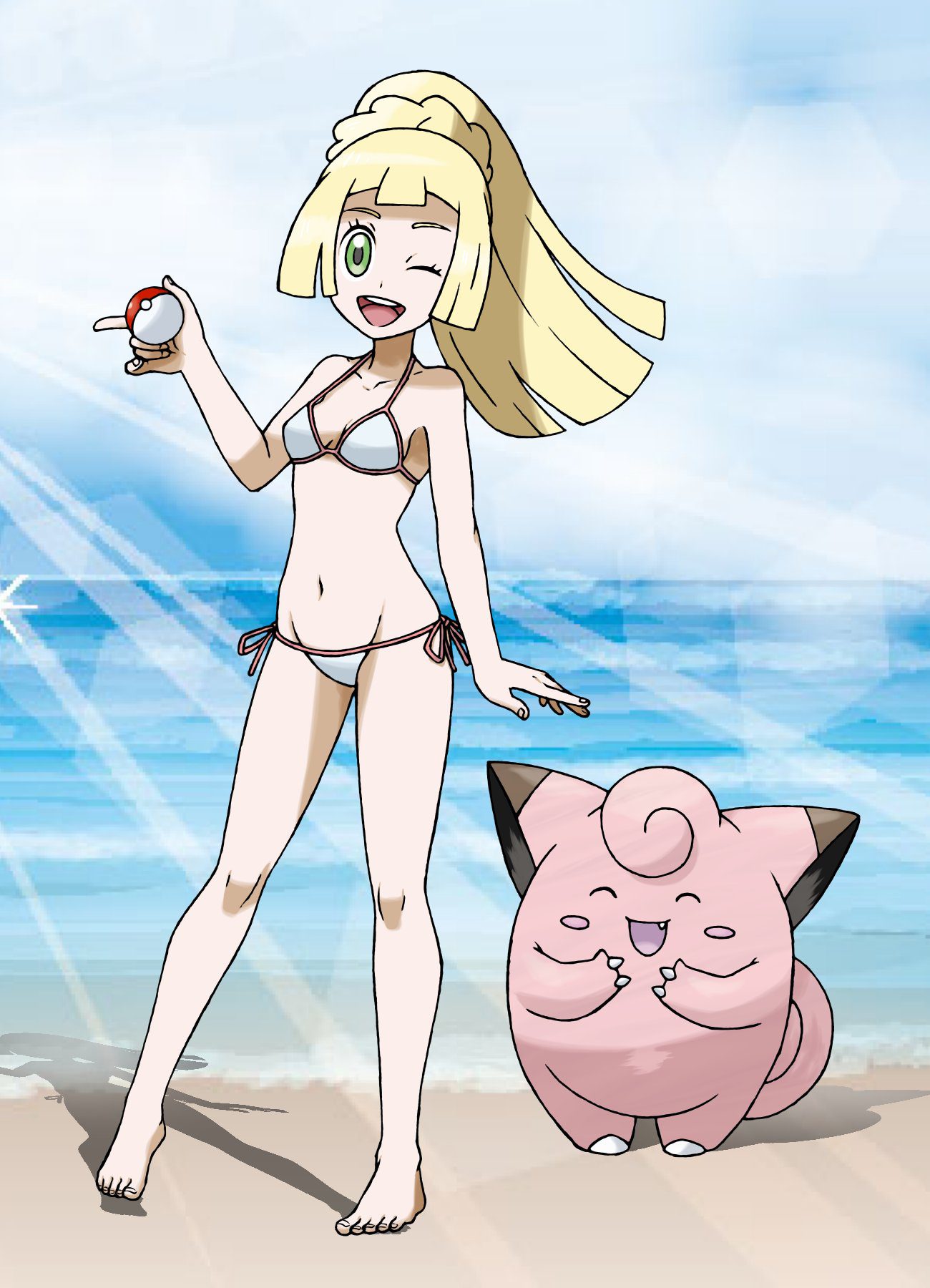 lillie-rule-–-pokemon-sm,-midriff,-small-breasts,-navel,-outside,-beach,-blonde-hair
