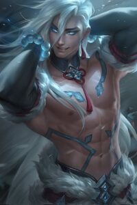 league-of-legends-rule-–-bichhoan,-arms-up,-pectorals,-male,-very-long-hair