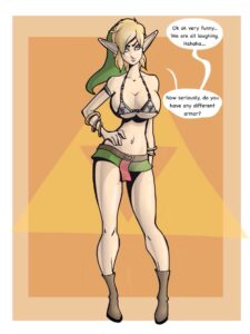 the-legend-of-zelda-rule-xxx-–-female,-genderswap-(mtf),-miniskirt,-beltskirt,-wide-hips,-large-ass,-bra