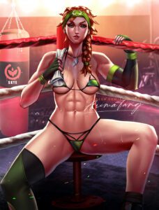 skye-hot-hentai-–-boxing,-green-eyes,-thick-thighs,-muscular-female