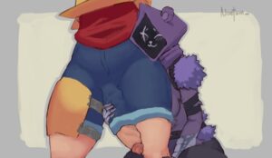 boxy-rule-xxx-–-futanari,-penis,-mostly-clothed,-raven-team-leader,-penis-to-the-knees,-shorts
