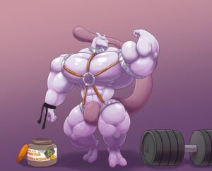 pokemon-hot-hentai-–-mewtwo,-muscular-thighs,-biceps,-muscles,-muscular-arms