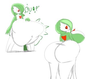 pokemon-game-hentai-–-big-belly-bulge,-gardevoir,-female-focus,-vore,-female-only,-ass-expansion,-cleavage-expansion