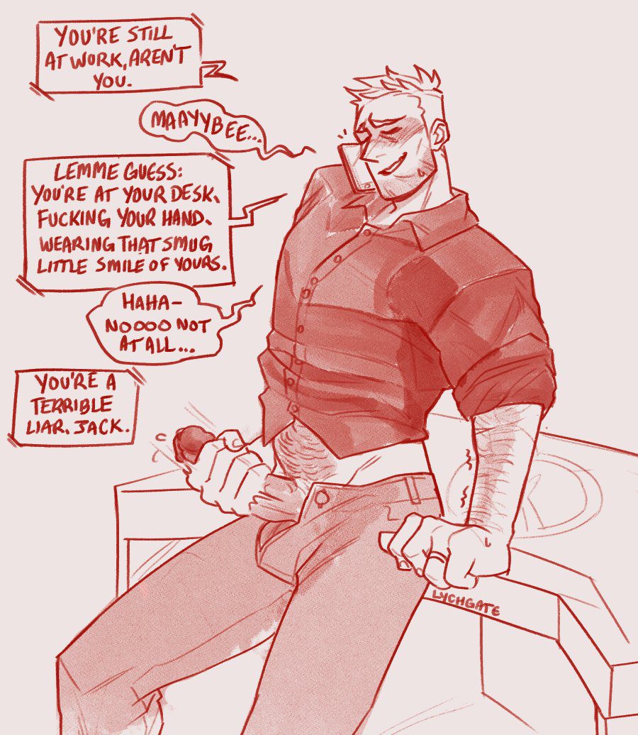 overwatch-rule-porn-–-monochrome,-balls,-blush,-muscular,-speech-bubble,-soldier-ack-morrison