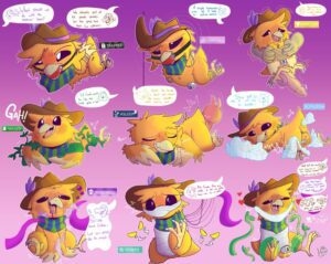 pokemon-free-sex-art-–-status-effect,-sleeping,-wings,-saliva,-hat,-tentacles-around-legs,-solo