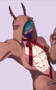 league-of-legends-game-hentai-–-solo-male,-bow,-abs,-open-clothes,-pecs,-aphelios