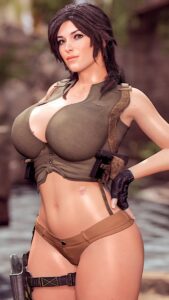 tomb-raider-rule-xxx-–-lara-croft,-thick-thighs,-looking-at-viewer,-skimpy