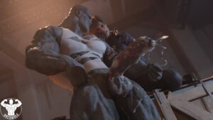 resident-evil-porn-–-penis,-erection,-bara,-muscles,-large-penis,-male-only
