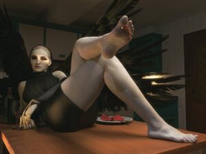 mothermiranda-hentai-–-hypnotized,-foot-on-table,-veil,-domination,-no-shoes,-foot-focus,-blonde-hair