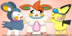 pokemon-free-sex-art-–-white-body,-trio,-pichuhite-scarf
