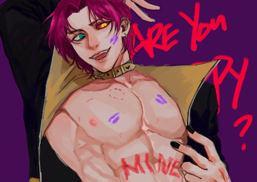 league-of-legends-rule-–-kayn,-pink-nipples,-pectorals,-collar,-male-only,-male-with-painted-nails,-male