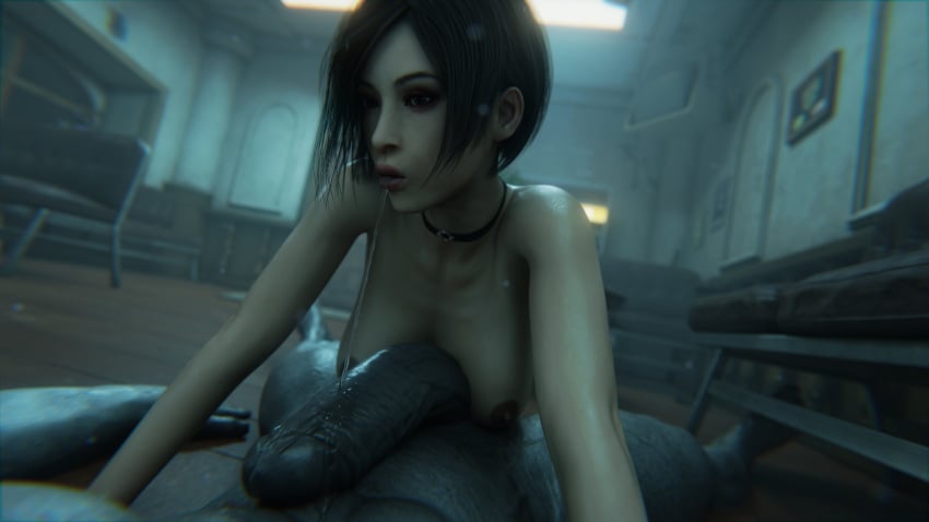 resident-evil-porn-–-straight,-stephaniemonster,-black-hair,-humanoid-penis,-larger-male,-drooling