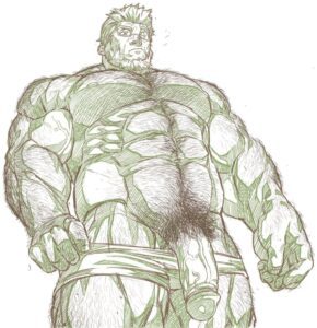 final-fantasy-hentai-xxx-–-glasses,-roegadyn,-body-hair,-male-only,-flaccid,-underwear-down